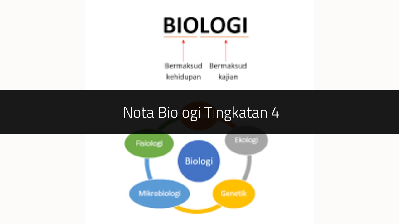 Nota Biologi Tingkatan 4